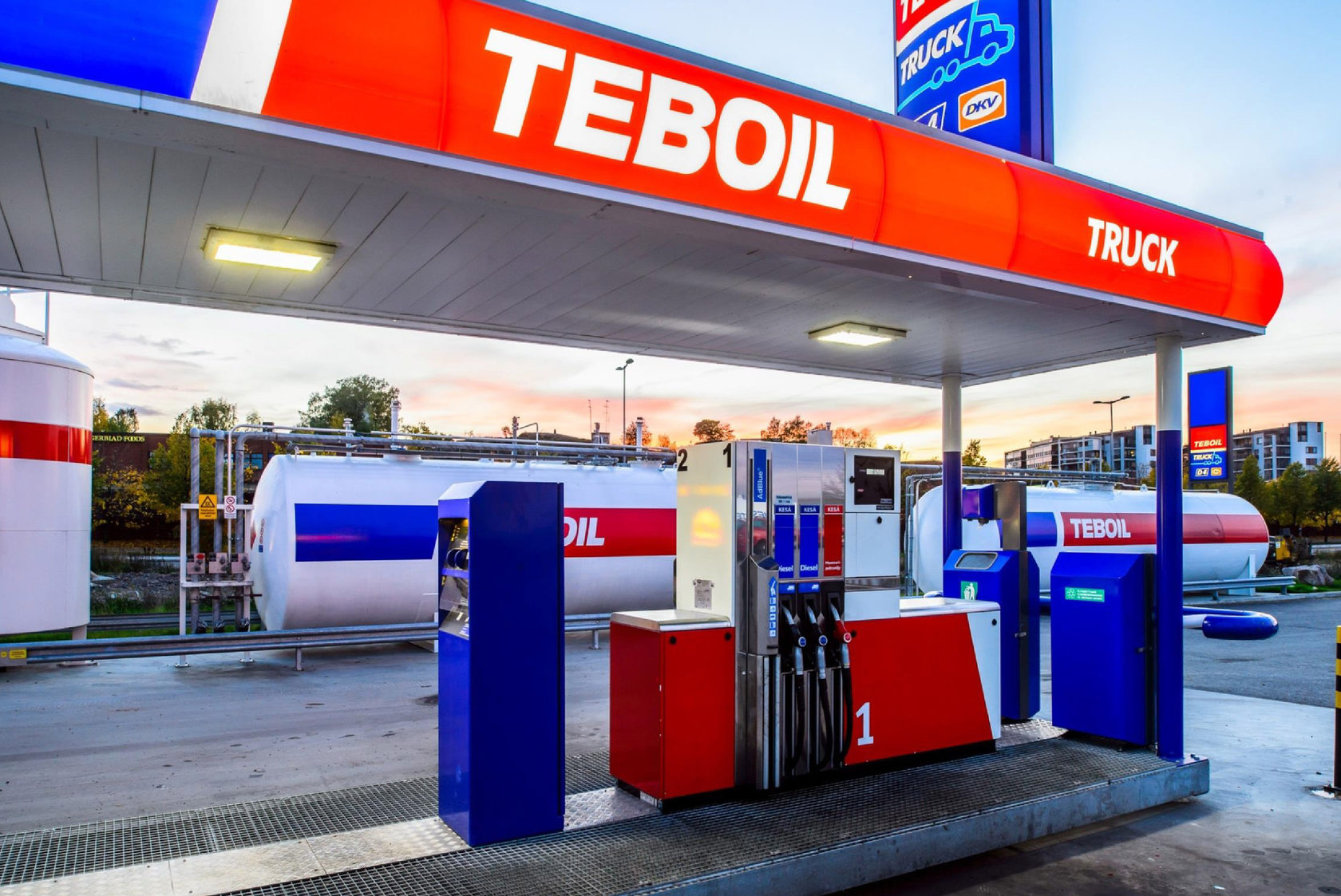 АЗС "TEBOIL"